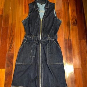 Denim Dress INC international concept blue size 12